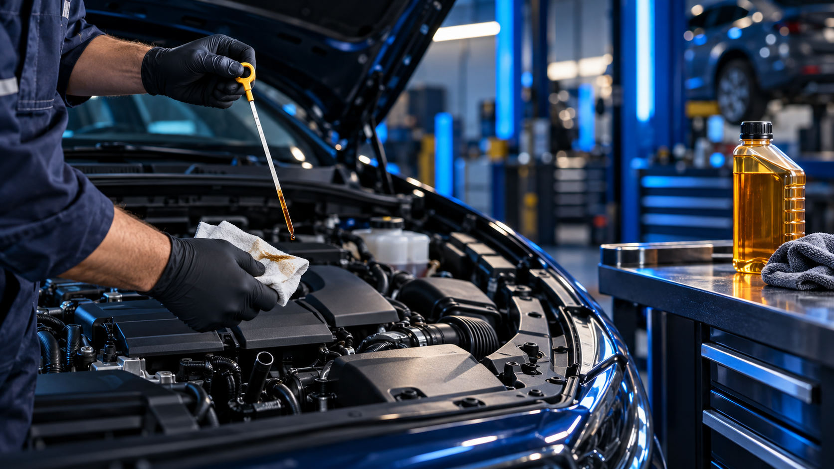 Choosing and Checking Engine Oil for Your Car